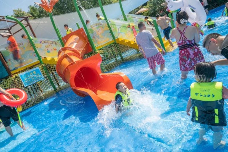 Customized Fiberglass Slides Water Park Equipment