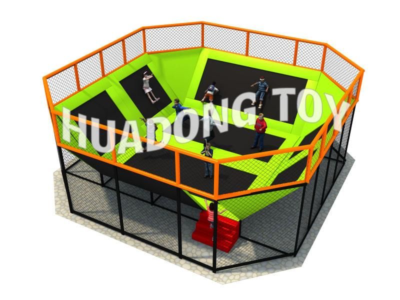 New Factory Price for Indoor Trampoline Park, High Quality Trampoline Playground