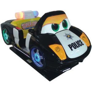 ISO9001 Factory Children Amusement Police Car Kids Ride for Children Entertainment (K166-BK)