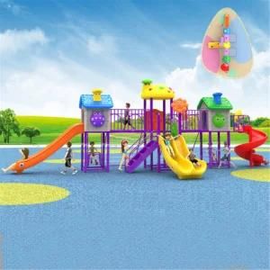 Middle Outdoor Children Slide Playground with Climbing Equipment (BBE-A28)