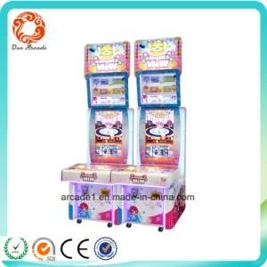 Coin Operated Interesting Courage Lottery Game Machine