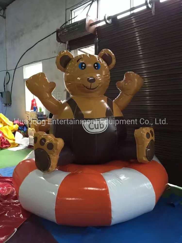 Soft Merry Go Round Bear Carousel Popular Multifunctional Kids Indoor Tunnel Playground, Indoor Playground Set