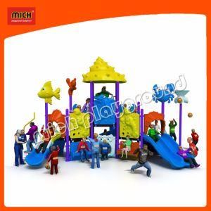 Ocean Series Colorful Children Outdoor Playground Equipment Slide