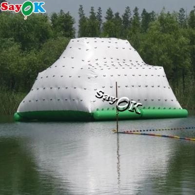 Giant Water Park Games Inflatable Iceberg Water Toy
