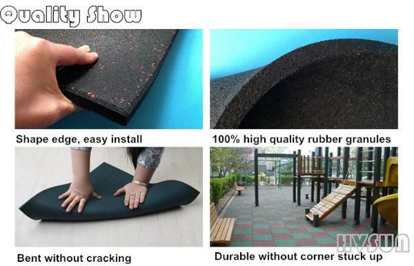 Top Manufacturer for Rubber Mat/Playground Rubber Mat/Gym Rubber Mat/Crossfit Rubber Mat/ Fitness Rubber Mat/Sport Rubber Mat/Rubber Paver Mat