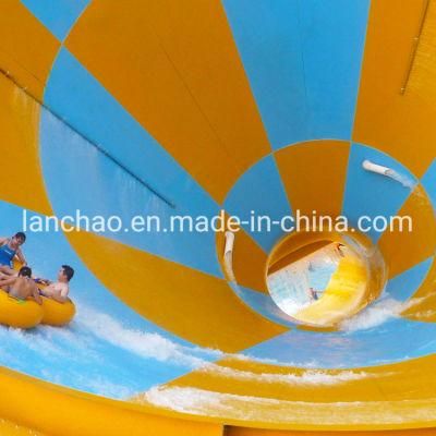 Amusement Water Park Equipment Fiberglass Big Water Slide