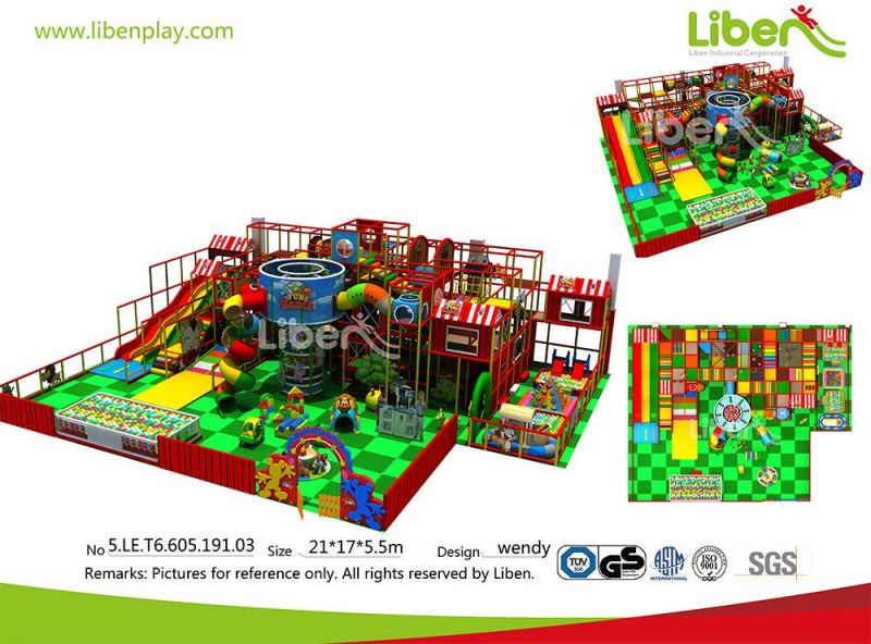Kids Indoor Playground Park Jungle Bear Theme Playground, Playground Equipment, Jungle Gym Indoor Playground