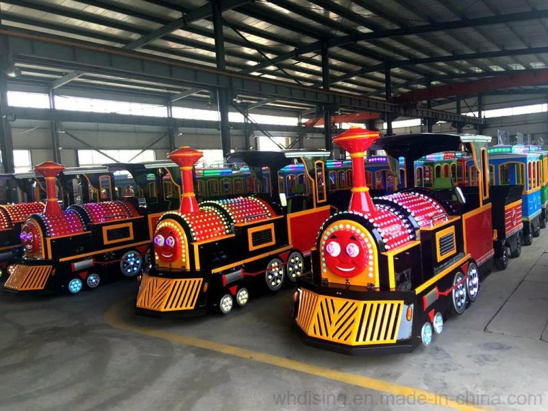 China Manufacturer Electric Sightseeing Train (DSW-E24)