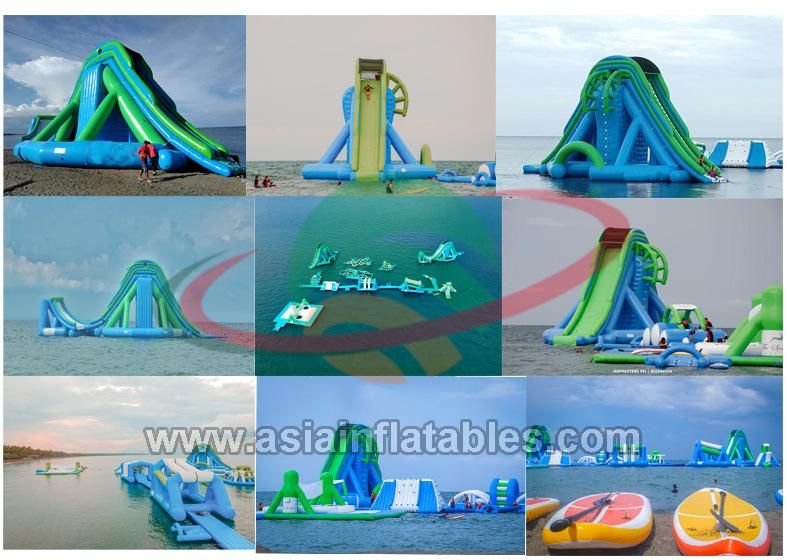 Inflatable Beach Park Inflatable Water Park Water Playground Aqua Park