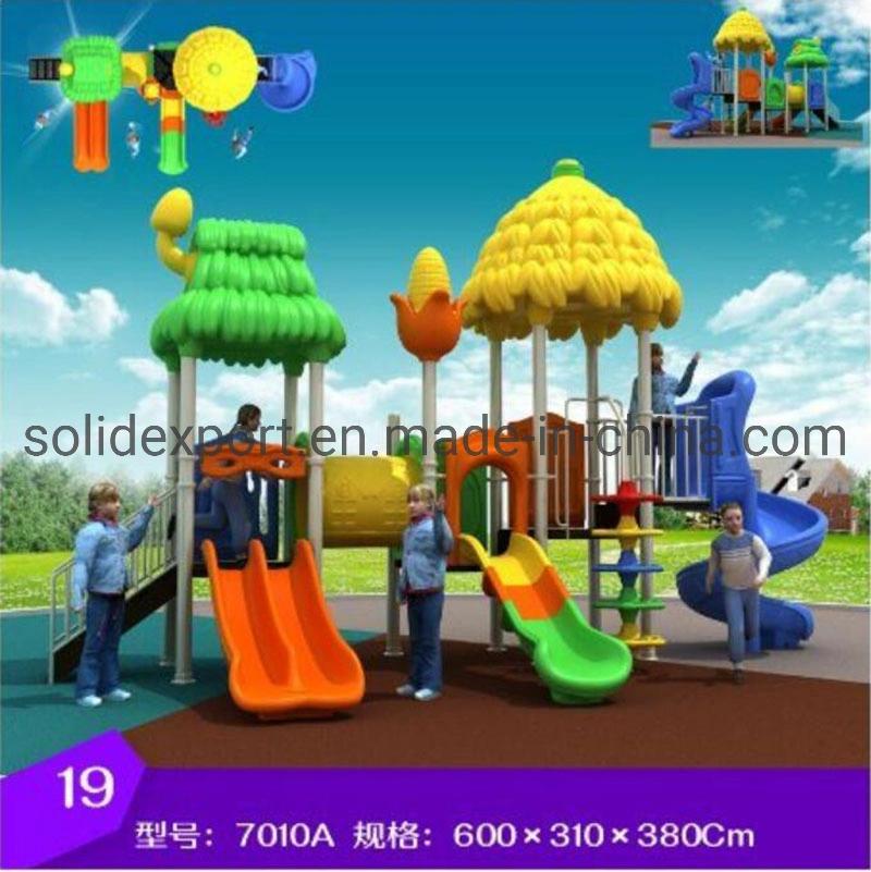 China High Quality Plastic Kids Outdoor Playground Equipment Slide