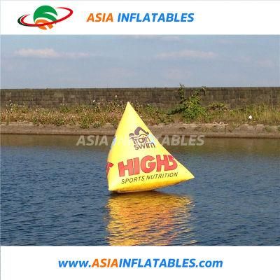 Inflatable Buoys Triangular Shape for Water Triathlons Marker
