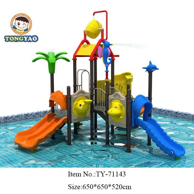 Amusement Park Swimming Pool Colorful Multifunctional Water Park