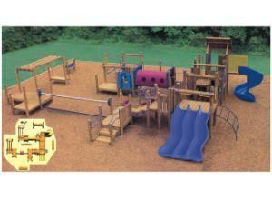 Kids Outdoor Playground for Age 2-13 Years (2011-032B) (KL 153C)
