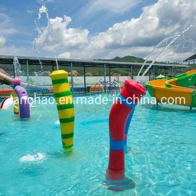 Aqua Park Water Spray Games Fiberglass Water Play Equipment