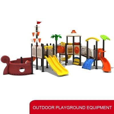 Kindergarten Kids Outdoor Plastic Playground Equipment Set with Slide Entertainment Equipment for Children
