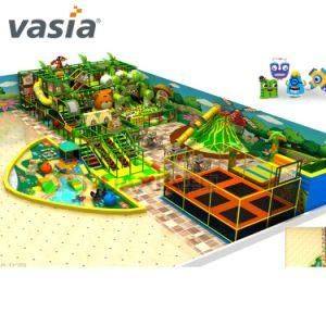 Jungle Theme Indoor Gym Play Falicity Children Soft Playground