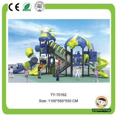 Residential Playground Equipment Placstic Slide Playground Outdoor Play Surface (TY-70162)