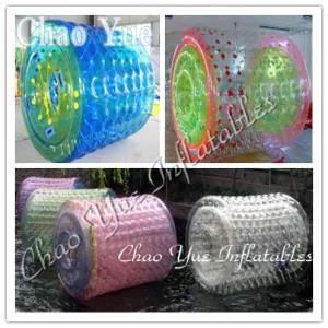 Colorful Inflatable Water Toy: Human Water Roller Rolling Ball