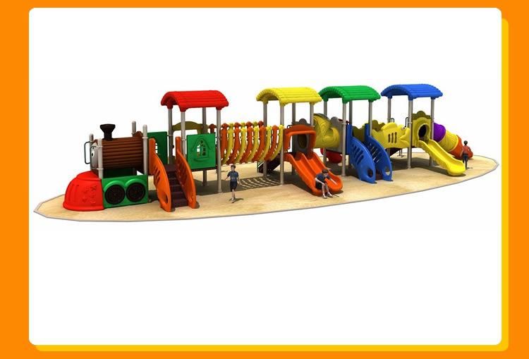 Amusement Park Outdoor Playground Kindergarten Used Children Kids Thomas Plastic Slide Kids
