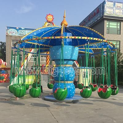 Thrilling Outdoor Playground Kids Ride Small Flying Chair (DJ-FC035)