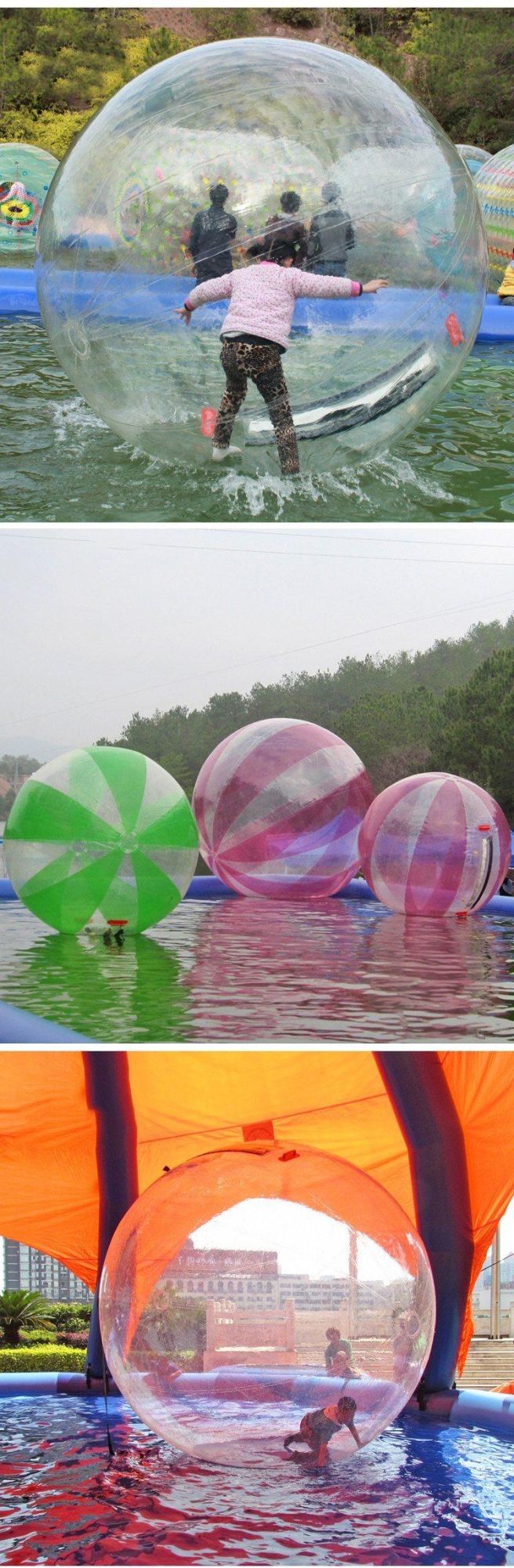 PVC Inflatable Water Walking Ball for Riding on Water