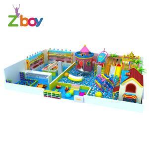 Children Safety Design Multifunction Large Indoor Slide Playground with Ball Pool and Foam Pit Block