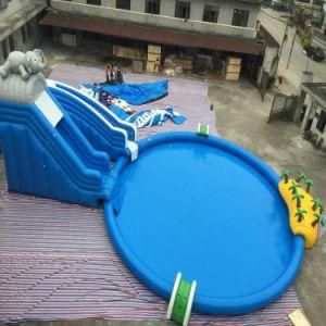 Inflatable Water Park Equipment, Giant Inflatable Water Games Pool Amusement Park