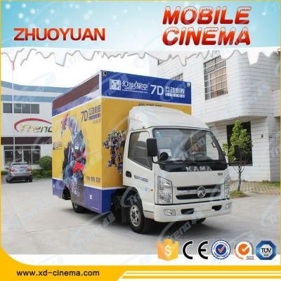 Charming 7D Simulator for Truck Mobile 7D Cinema