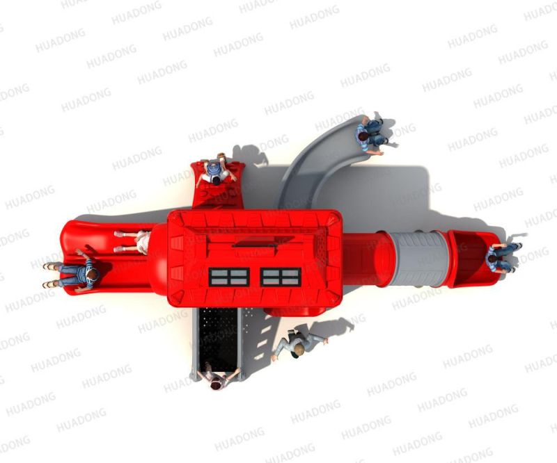 Fire Control Series Small Playground Outdoor Slide