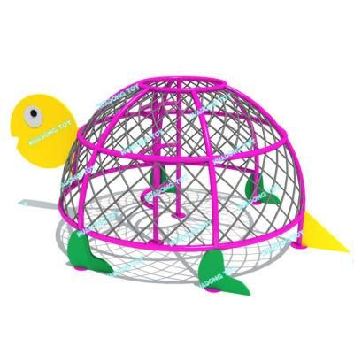 Turtle Shape Climbing Rope Net Fitness Playground for Park