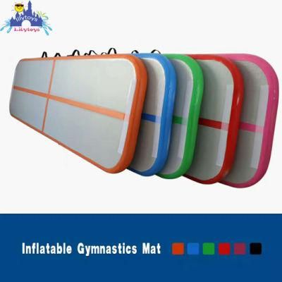 Inflatable Gymnastic Tumbling Mat Inflatable Airtrack Cheeerleading Mat