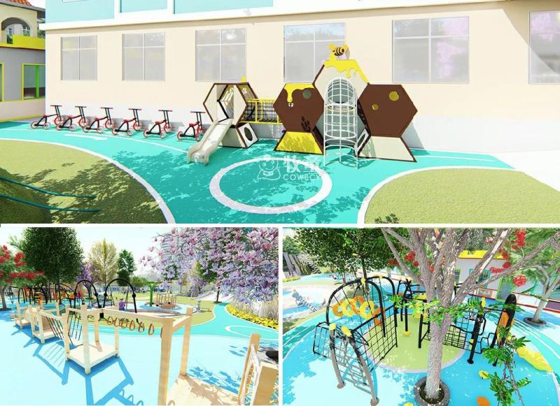 PE Board New Design Outdoor Playground