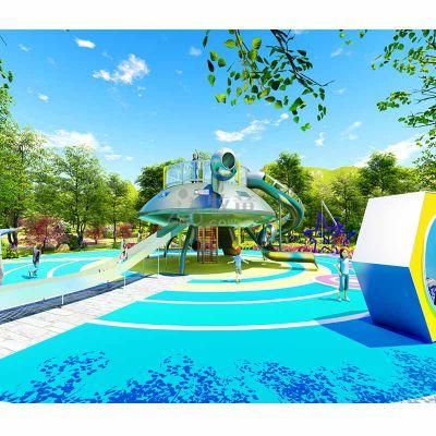 Outdoor Park Stainless Steel Slide Column Material Equipment for Sale