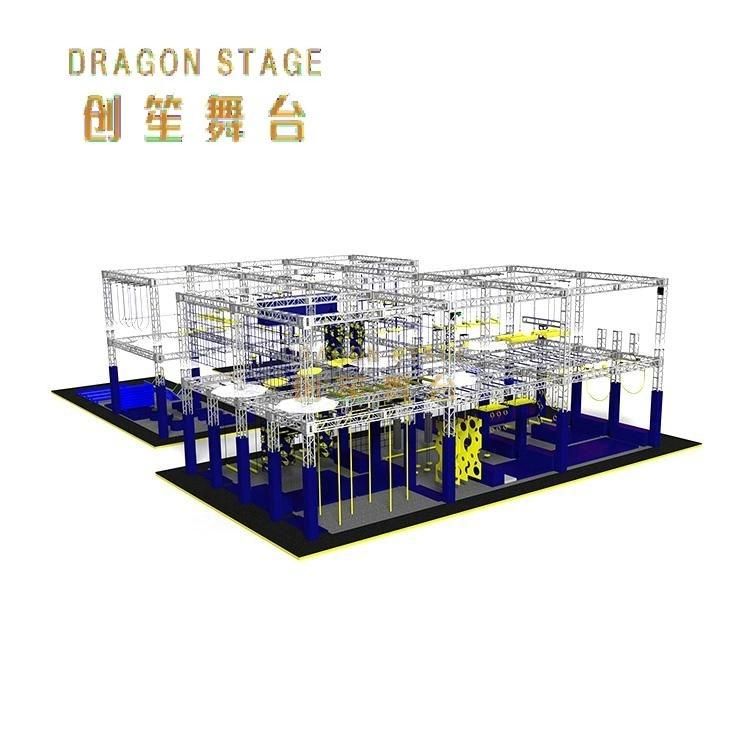 Indoor Outdoor Playground Ninja Warrior Equipment Obstacle Course Obstacle Races Outdoor Obstacle Course Obstacle Course Equipment for Adults