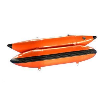 Custom Durable Inflatable Pontoon Boat Platform PVC Inflatable Banana Pontoons Tubes Buoy