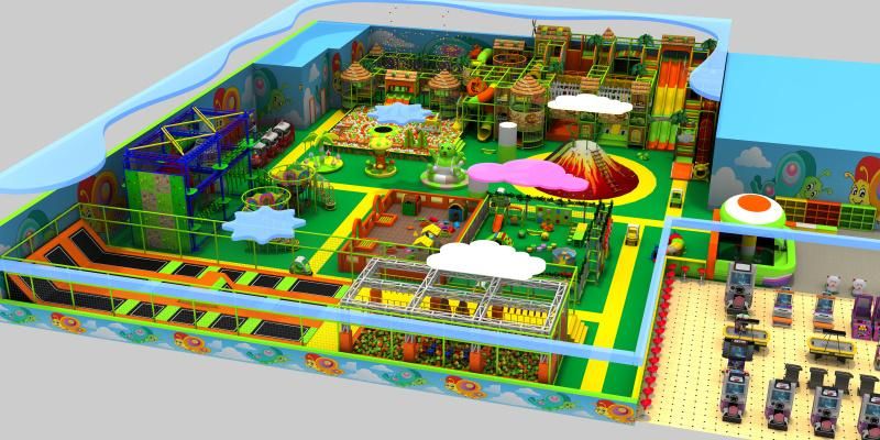 Multi-Functional Children Labyrinth Indoor Playground Maze for Sale