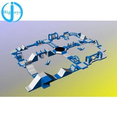 Customized Inflatable Floating Water Park Equipment Giant Inflatable Water Games for Adult