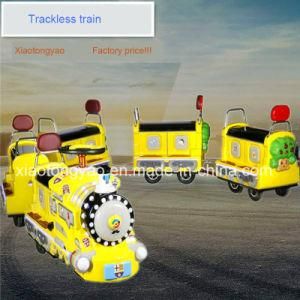 Battery Operate Mini Electric Train Trackless for Kids Ride in The Shopping Mall
