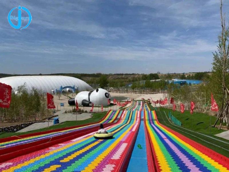 Outdoor Dry Snow Slide for Kids and Adults