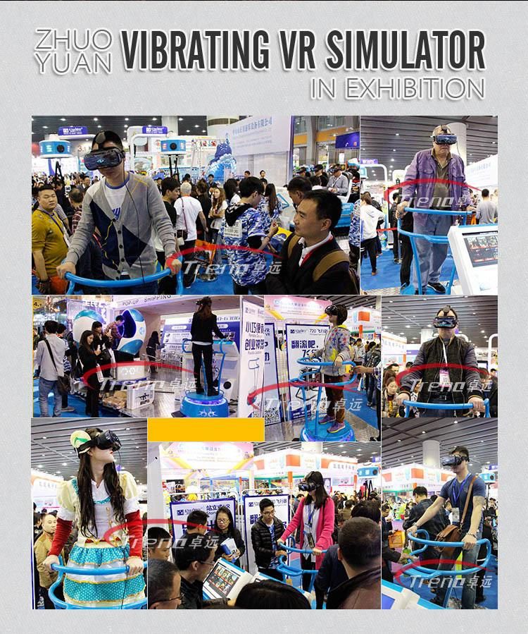 Amusement Park Equipment Vibrating Vr Simulator 9d Cinema