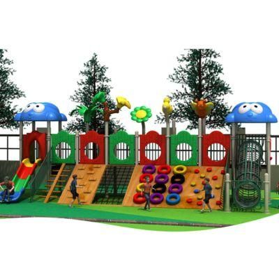 Customized Park Wooden Slide Climbing Outdoor Kids Playground Equipment Ym91