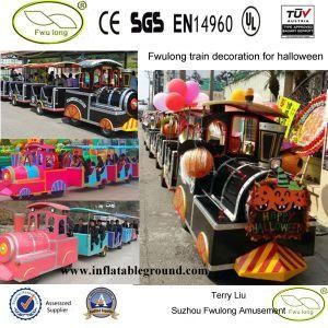 Fwulong Outdoor Electric Tourist Road Train for Sale