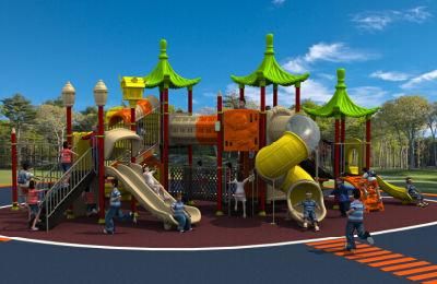 Fable Serie Outdoor Playground Slide Park Amusement Equipment