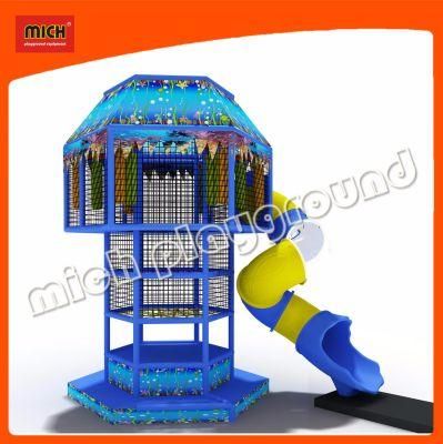 Customized Big Indoor Climbing Towder with Slide