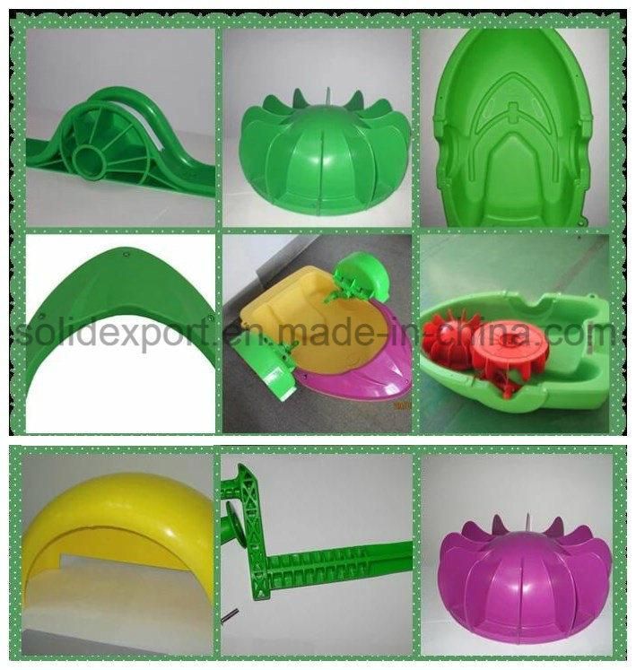 Wholesale Small Plastic Paddle Boat Colorful Kids Hand Paddle Boats for Water Park