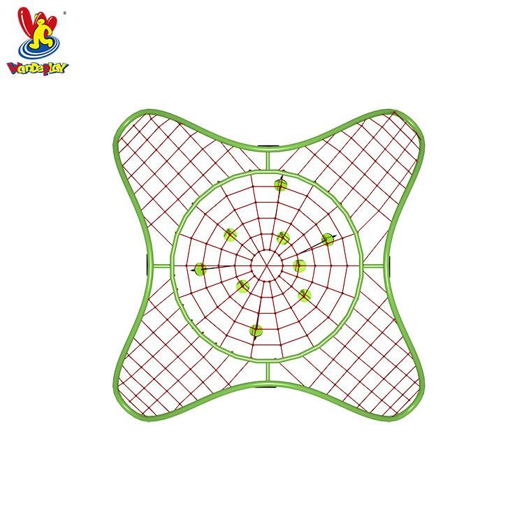 Amusement Park Playsets Kindergarten Kids Toy Children Outdoor Rope Net Climbing Playground Equipment with Swing