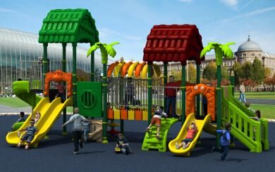 Wood Series Outdoor Playground HD15A-025A