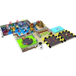 High Quality Jungle Style Indoor Soft Playground for Sale