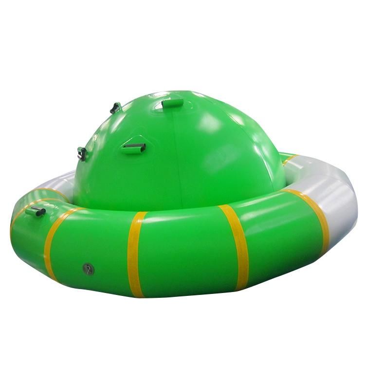 0.9mm PVC Tarpaulin Multi Styles Customized Water Twister Boat Inflatable Disco Boat