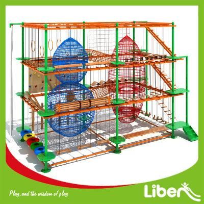 Children Indoor Adventure Theme Playground High Ropes Course for Kids